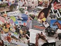 Con éste muro mamá me enseña palabras nuevas, como nombres de animalitos, cosas y alimentos.  *  *  Cuando ella me pregunta dónde está la jirafa yo la sé identificar y a otro montón de animales más.  *  *  Pará mí mamá la terapia de lenguaje es una tarea diaria y constante en casa.  *  *  #creciendocondani  #inclusiónhoy  #sindromededown  #serdistintoesnormal  #terapiadelenguaje