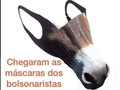Llegaron las mascaewas para los bolsonaristas.  *  *  Política brasileña.  *  #fuckingpolitics  #bolsonaromemes (en Alajuelita, San Jose, Costa Rica)