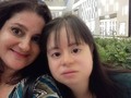 Ayer cumplió 37 años mi china hermosa.  *  Feliz cumpleaños Haylin.  *  #síndromededown  #inclusiónhoy  #HaylínMarlen  #madeleinecasmo (en Costa Rica)