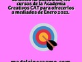 Esta vez los vamos a ofrecer con calendario académico, nuevas formas de pago y evaluaciones.  *  #madeleinecasmo  #creativoscat  #academiacreativa (en Costa Rica)