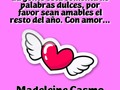 No hay anda más rico que un saludo amable, con una sonrisota para empezar el día, eso se contagia. Una palabra amable, un deseo de feliz Navidad, un deseo de salud, de prosperidad, una palabra de aliento, de esperanza…  *  Tratemos de prolongar en nuestros corazones, éste deseo de fraternidad y apoyo mutuo que tanto necesitamos, más aún para salir adelante, entre todos, como una sociedad, inteligente, amable, buena nota.  *  Ya la vida es muy dura para ir por la vida sin sonreír. La felicidad, es una decisión, usted decide si quiere pasar por su vida perdiéndose de los pequeños milagros que tiene, o si empieza a valorarlos, a partir de hoy.  *  Les deseo sobre todas las cosas mucha salud, con ella, un camión de huevos y una sonrisota, todo es posible.  *  Espero que sus corazones estén llenos de amor, y agradecimiento, como lo está el mío.  *  Que todos sus anhelos se realicen y que tengan paz en el alma, que hagas, lo que les hagas, te haga feliz, que vivan intensamente, cada milagro que la vida les regale. Un lindo atardecer, el olor del mar, el abrazo de un hijo, o un padre. Aprovechen y agradezcan sus bendiciones y se les multiplicarán.  *  Con amor.  Made.  #madeleinecasmo  #navidad2020  #storyteller  #copywriter  #contentcreator  #socialmediainfluencer  #merrychritsmas2020  #bekind (en Costa Rica)
