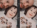 Daniel ama a su papá.  *  #creciendocondani (en Costa Rica)