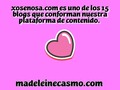 *  #madeleinecasmo  #xosenosa  *  Uno de nuestros 15 blogs.  Blog sobre sexualidad.  🍑🍌🍆🍒🌽🌶️🍓💦💋 (en Costa Rica)