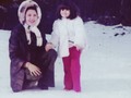 Amo esta foto con mi mamá.  *  En Andorra. 1975.  *  #madeleinecasmopics (en Andorra)