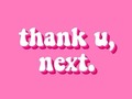 Thank you next.  *  Arianna Grande. (en Costa Rica)