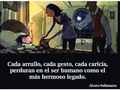 Mimar, hacer sentir bien a quien te ama, a tus hijos, a tu esposo, esposa, padre, madre. El arrullo nos lleva a nuestra esencia de amor