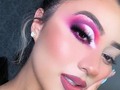 Resultado clase online con esta belleza 💜🧡💖 @katherinemakeup21 💄