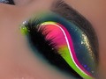 Resultado de la clase grupal online 1 💚💖🧡 • • • • La modelo más espectacular 😍✨💖 Mua: @makeupbyanahenao 💄🔥
