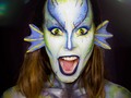 SEA CREATURE 🌊  Si ustedes me preguntan, en mi cabeza así es como se vería una sirena 🌊   Aquí les dejo entonces mi segundo look de halloween 🎃 por ahi me dijeron que parezco una Zora (sólo conocedores de Zelda entenderán)   Que les parece?   Para este look utilice solo 4 cosas   🌊 @haidymakeup_store aqua colors (los mejores que he probado en mi vida) 🌊 @mehronmakeup paradise palette  🌊 @mehronmakeup clownwhite cream  🌊 @ttd_eye lenses in reptile glow  Recuerden que con el código MAKEUPBYMURRY les dan 10% en cualquier compra en @ttd_eye #ttd_eye   #halloweenmakeup #seacreatures #mermaid #creepymakeup #mehronmakeup #mehronparadise #mehrongirl #halloween2020 #soymuavzla #halloweenwithmafe #31daysofmehronhalloween