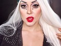 No podía dejar de postearles el look que hice recreando el maquillaje de @thevalgarland para @ladygaga en su video de Judas ✝️  A pesar de recibir las críticas clásicas que nadie preguntó, me contenta que al 99% de ustedes les gustó! Ya pronto vienen mas ❤️   #ladygagacosplay #cosplay #judas #makeupinspiration #ladygaga #gaga