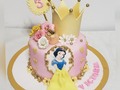 Princesa Blanca Nieves Cake, para la hermosa Victoria quien celenro sus 3 años con mucha alegria...  @silvy2608 gracias por tenernos presente en tus celebraciones...