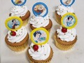 Cupcakes alusivo al tema de Blanca Nieves...