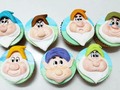 Cupcakes, con diseño de Enanitos de Blanca Nieves...