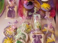 Galletas temáticas con diseño de Rapunzel  @chikyperez09