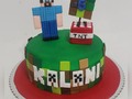 Mine Craft Cake