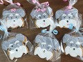 Galletas con diseño de Schnauzer, alusivas a nuestras pequeñas y amadas mascotas...