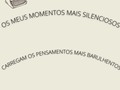 É no silêncio que o barulho e o caos começam. É no se encontrar com você mesmo que aquela caixinha de perguntas mental surge, é no se deparar com você mesmo que dói bastante.   Mas, é nesse momento que surgem motores para que o dia seguinte seja diferente, apenas nesses encontros internos e profundos que a gente muda, que a gente repensa a vida, as relações e principalmente nossas atitudes.  Para mim, é na rede, quando eu deito nessa rede, à noite, depois de um dia inteiro de trabalho sem tempo para pensar, é onde me encontro.  As lágrimas caem ininterruptamente, a cabeça vira um turbilhão de “e, se...”, eu tenho medos profundos, é nessa rede que surgem as reflexões mais profundas sobre a Luisa do passado, do presente e, pela ansiedade, do futuro. É difícil, porém, super importante.  A rede me traz para dentro, mas para alguns pode ser a cama, o sofá, a mesa de jantar. Não importa o lugar, o que importa é esse momento.   O momento da reflexão é duro, mas é a partir dele que nos transformamos, reconfiguramos e renascemos. Uma boate gigante se instala na minha cabeça e eu me controlo para não surtar.   Mas, quando eu noto o efeito desses momentos em outros do dia a dia, é aí que penso. Ainda bem que eu tenho esse espaço, ainda bem que eu reflito sobre meus erros, sobre mim. Ainda bem que eu cuido da minha mente, mesmo que seja difícil à beça.