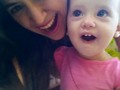 Con la lindura que me enseña cada día a ser mamá. 😍 Feliz día a todas las mamis:)