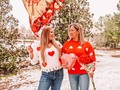 Galentine's Or Momlentine's? Who cares. She is my Favorite Girl in the world. Mommy.👩‍👧👭🏼 #likemotherlikedaughter . . HAPPY Galentine's 😍 . . Sweaters: @sheinofficial . Code: SVD703 (Extra 15% off any purchase) . #SHEINgals