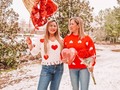 Galentine's Or Momlentine's? Who cares. She is my Favorite Girl in the world. Mommy.👩‍👧👭🏼 #likemotherlikedaughter . . HAPPY Galentine's 😍 . . Sweaters: @sheinofficial . Code: SVD703 (Extra 15% off any purchase) . #SHEINgals