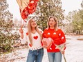 Galentine's Or Momlentine's? Who cares. She is my Favorite Girl in the world. Mommy.👩‍👧👭🏼 #likemotherlikedaughter . . HAPPY Galentine's 😍 . . Sweaters: @sheinofficial . Code: SVD703 (Extra 15% off any purchase) . #SHEINgals