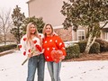 Galentine's Or Momlentine's? Who cares. She is my Favorite Girl in the world. Mommy.👩‍👧👭🏼 #likemotherlikedaughter . . HAPPY Galentine's 😍 . . Sweaters: @sheinofficial . Code: SVD703 (Extra 15% off any purchase) . #SHEINgals