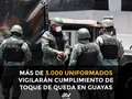 #Repost @ecuavisatv with @get_repost ・・・ #Coronavirus | Con el fin de hacer cumplir las medidas dispuestas dentro de la emergencia sanitaria por el coronavirus en #Ecuador, como el toque de queda, más de 3.000 uniformados saldrán a las calles en la provincia del #Guayas. . Más en ecuavisa.com .  #Covid19ec #Covid19 #Covid19Ecuador #quedateencasa #CoronavirusEc #JuntosSíPodemos