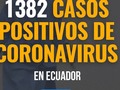 1382 casos de #coronavirusec en Ecuafor #quedateencasa