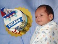 Thiago celebrates his first month of birth with a marycaya cake. Felices de acompañar a Thiago en la celebración de su primer mes de nacido con un mini cake de @marycaya_cakes . Nautical baby cake.  Torta Marinera para bebés. Pedidos por wsp al 📱📲 3002176452  Gracias @puelloruiz por elegirnos y confiar en nosotros. . #handmadebakery #babyboom #babyboycake #sailorcake #sailorminicake #nauticalcake #cartagenabakery #reposteriacartagena #reposteriapersonalizada #bakingdreams #mujeresredme