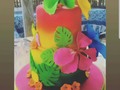 Tropical Chic Cake ! Torta tropical para una fiesta en la playa. @marycaya_cakes cake Designers  PEDIDOS POR WSP AL 📲📱 3002176452 . . #tropicalcake #festatropical #tropicalchic #tropical #handmadebakery #reposteriacreativa #reposteríacartagena #cartagenabakery #tortasencartagena #tortastematicas #tortaspersonalizadascartagena #gumpaste #facsantos @namastebeachclub #mujeresredme #mujeresemprendedoras