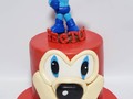 Megaman Cake !! Hector Turning tree.  #megaman #megamancake #minicake #cartagenabakery #reposteriacreativa #reposteríacartagena #tortastematicas #tortasencartagena #tortaspersonalizadas #redmeinspira #gumpaste #fondantcake #fondantart #bakingdreams #naranjaconsemillasdeamapola #luxurycakes #cakepops #minnibrownie #popsicles