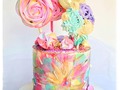 Tye Dye Cake !! Una maravillosa explosión de colores recreando la tendencia Tye Dye !! Diseño propio.  #tyedye #tyedyecake #signaturestyle #bakingdreams #tortadechocolate #cartagenabakery #reposteriacreativa #reposteríacartagena #tortastematicas #cakeart #cakeartdesig #cakeartistry #marycayacakestyle #marycayacakedesigner