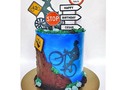 Bici Cake !! Honrados de acompañar a Cesar y su familia nuevamente ! Para una amante de la bicicleta 🚲!! #bicicake #bici #bicicleta #tortabici #cartagenabakery #reposteriacreativa #reposteríacartagena #tortastematicas #tortasencartagena #tortaspersonalizadas #buttercreamcake #bakingdreams #ganachedechocolate. Inspirado en el diseño de @zullmyscakeshop