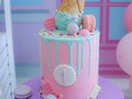 Ice cream Drip Cake !! Elaboramos esta hermosa y deliciosa torta para una princesa en su primer año. Fotografías @photokids7  Decoración @pauladagereventplanner  @amalinbecerra . #vainillaconarequipe #cartagenabakery #reposteriacreativa #reposteríacartagena #tortastematicas #tortasencartagena #tortaspersonalizadas #dripcakes #icecreamcake #candylandcake #cakeart #cakeartdesig #cakeartistry #marycayacakestyle