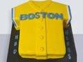 Un pedido muy especial que viajo de Cartagena a Miami.. Camiseta edición especial de los Medias Rojas de Boston . #redsox #redsoxcake #cartagenabakery #reposteriacreativa #reposteríacartagena #tortastematicas #tortasencartagena #tortaspersonalizadas #gumpaste #fondantcake #fondantart #bakingdreams #cookiesandcreamcake
