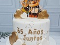 Anniversary 65... platinum weddings. #anniversarycake #up #uppixarmovie #upcake #cartagenabakery #tortaspersonalizadas #bakingdreams #marycayacakestyle #marycayacakes #cakeartdesign