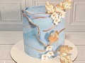 Sky Blue Marble cake !! #marycayacakes #cartagenabakery #tortastematicas #tortaspersonalizadas #luxurylifestyle #luxurycake #skybluemarblecake #marblecake #signaturestyle