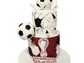 Fifa world Cup 2022 !! Argentina 🇦🇷 champion 🏆   ⚽️ Qatar world cup 2022. Decoración @eraseunavezdecoraciones #fifaworldcupcake #qatar2022 #worldcupcake #worldcup #cartagenabakery #tortastematicas #tortaspersonalizadas