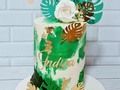 glamorous green !! Tropical chic Cake!! #cartagenabakery #tropicalcake #tropicalchicstyle #tropicalchiccake #tortastematicas #tortaspersonalizadas #bakingdreams #signaturestyle ##marycayacakes #marycaya_cakes #cakeart #cakesincartagena #cakescartagena