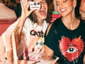 El plan perfecto de #Viernes si existe❣️   Tu y tu bff, matching vibes con sus M A S T E R P I E C E favoritas + #DRINKS and good Food 🍸   Today’s Fit: Heart Imperdible T-shirt y Catira Muscle Tee🖤⚡️  📍@furore.ristorante