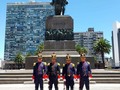 "Descanse mi General, sabremos cumplir! La patria continuará libre y soberana, mientras haya un Blandengue"