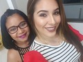 Makeup by mayosther.... esta bella mujer siempre sale feliz con mi makeup pero yo quedo más aún feliz día del amor y la amistad.... la pasamos maluco @vanesaperezl 😘😘😘🎁