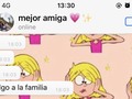 mi mejor amiga también hace de mi mamá