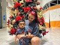 La luz de esta navidad fuiste tú Valentino, en realidad de todo el 2022 hijo mío♥️👶🏻🙏🏽