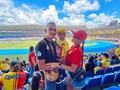La primera vez de Valentino viendo al Deportivo Pereira♥️💛