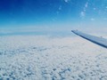Algodones en el cielo. #sky #cielo #avion #ala #igersGuayana #igersvenezuela #blue #azul #volar #nubes #clouds #Venezuela #FotosDeMiTierra