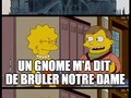 Los Simpsons predijeron el incendio de Notre Dame… No cuela, ¿Verdad? - para mas chistes: Click aqui