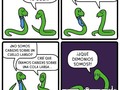 Las serpientes también tienen dudas existenciales - para mas chistes: Click aqui