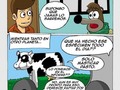 ¿Por qué los aliens se llevan a las vacas? - para mas chistes: Click aqui