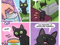 Hay acciones que los gatos no perdonan - para mas chistes: Click aqui
